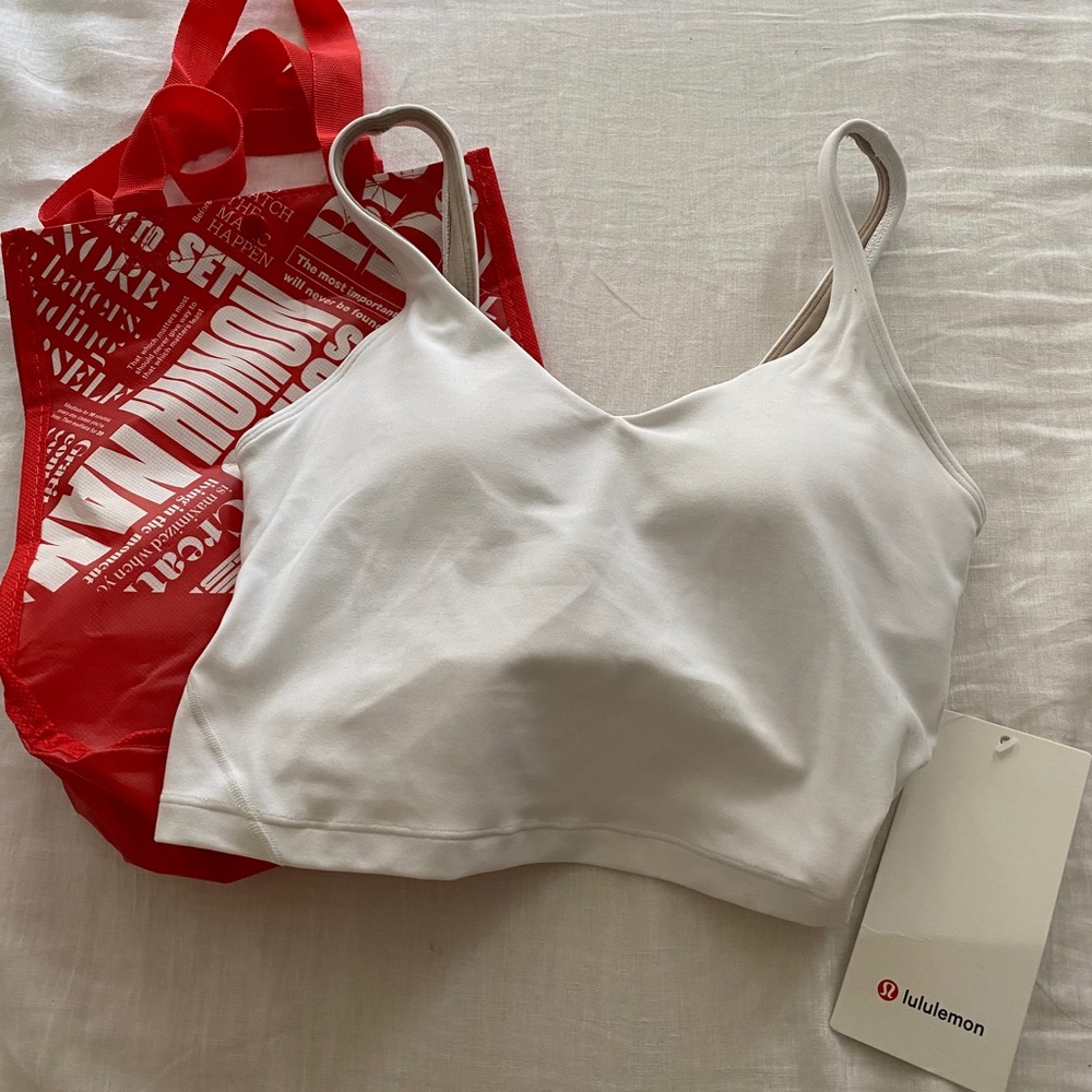 SOLD NWT Align Tank (White) Lululemon - Picture 7 of 9